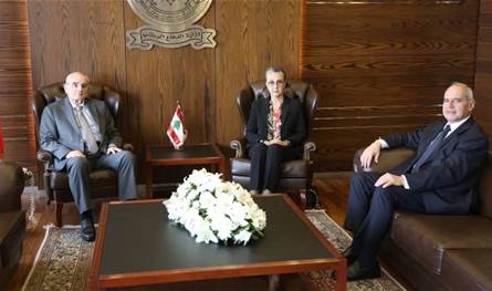 لبنان – منسي يبحث مع صليبا وخلف سبل فتح الممرات الإنسانية نحو الجنوب