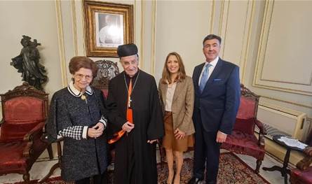 الراعي يستقبل المهنئين بالفصح في بكركي ويترأس صلاة الغفران