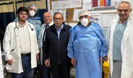 قائد القطاع الشرقي في "اليونيفيل" عاد جرحى الكتيبة الإندونيسية في مستشفى مرجعيون