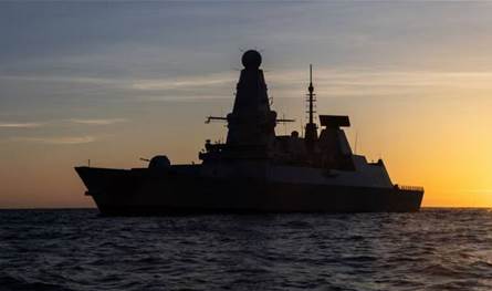 بعد حديث حزب الله عن استهداف بارجة في المتوسط.. هذا ما أعلنته بريطانيا