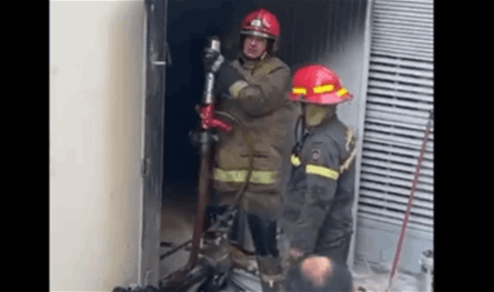 في الميناء - طرابلس.. حريق يطالُ خزانات مازوت (فيديو)