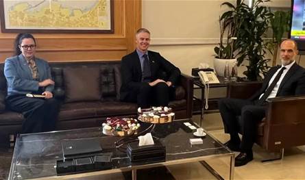 رسامني يستقبل سفير أستراليا والقائم بالأعمال الأميركي