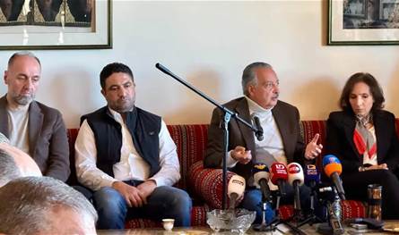 أرسلان عن النازحين: للتنسيق بين البلديات والجهات الرسمية والأحزاب والمنظمات لضمان توزيع عادل للمساعدات