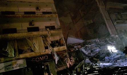 غارة إسرائيلية استهدفت الشيّاح