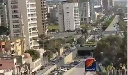 بالفيديو.. شاهدوا حركة النزوح من الجناح بعد التهديد الإسرائيلي