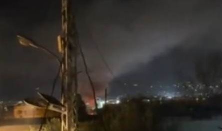 بالفيديو... سقوط صاروخ إعتراضيّ في سهل بلدة الروضة في البقاع الغربيّ