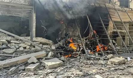 "حزب الله" يدين استهداف سراي النبطية: "مجزرة واعتداء خطير"