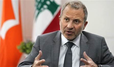 باسيل: نؤيد بالمطلق مبدأ التفاوض مع اسرائيل لوقف الحرب