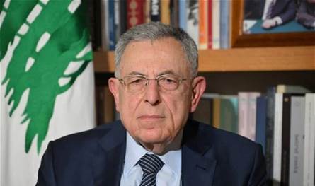 السنيورة: القرارات الوطنية الأخيرة للحكومة تأتي في صلب تدعيم الموقف الرسمي