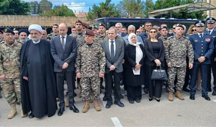 البزري: شهداء أمن الدولة هم شهداء كل لبنان ووحدتنا الوطنية أساس المواجهة