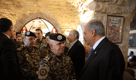 أرسلان اتصل بلاوندس معزّياً بشهداء أمن الدولة