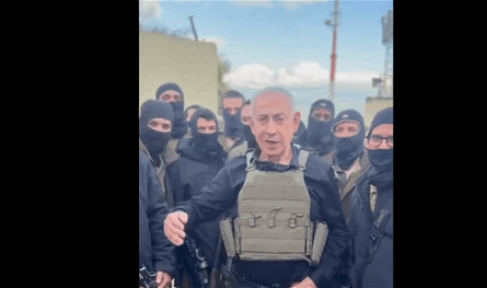 بالفيديو.. نتنياهو في الجنوب