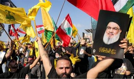 عميد إسرائيلي يدخل مكاناً تحدث منه نصرالله.. ما القصّة؟