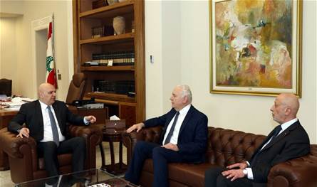 الرئيس عون عرض مع عبود مسار عمل القضاء