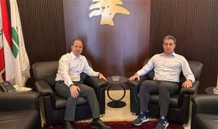 الجميّل يبحث مع ضو آخر المستجدات المحلية