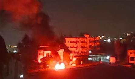 مسيّرة إسرائيلية إستهدفت سيارة على طريق عام المصيلح