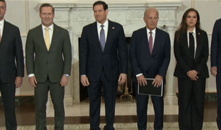 بالصورة.. انطلاق الاجتماع اللبناني الاسرائيلي في واشنطن