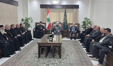 المطران ابراهيم زار المفتي الغزاوي معايداً: زحلة كانت وستبقى مدينة التآخي والتلاقي ولن تكون مقفلة بوجه أحد