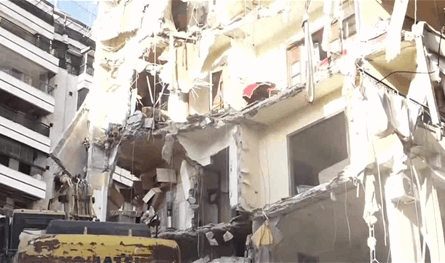 تحرّك رسمي في عين المريسة.. إزالة الردم بحثاً عن مفقودة