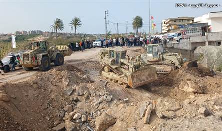 الجيش يواكب عودة الأهالي جنوباً.. فتح طرقات وتحذير من سلوك أخرى (صور)