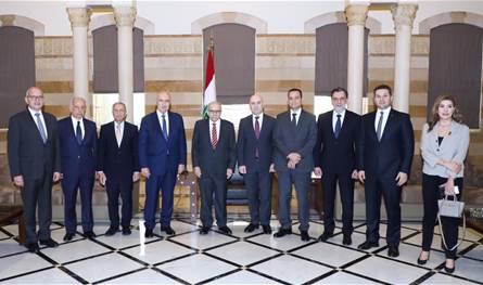 سلام التقى وفداً من نواب بيروت.. وتعويضات للمتضررين من "قصف العاصمة"