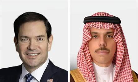 ملف تثبيت وقف إطلاق النار في لبنان بين روبيو وبن فرحان