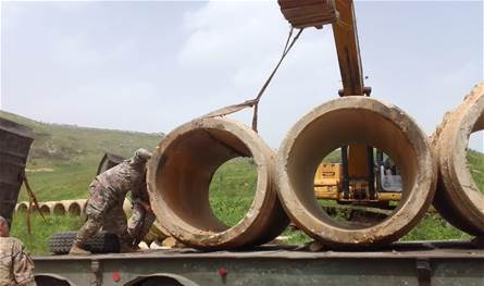 بالفيديو... مُباشرة التحضيرات لإقامة جسر بديل في طيرفلسيه