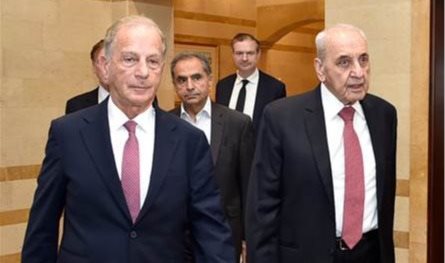 بري يلتقي السفير الأميركي في عين التينة