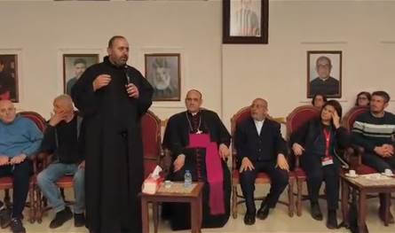 بالفيديو... السفير البابوي في دبل