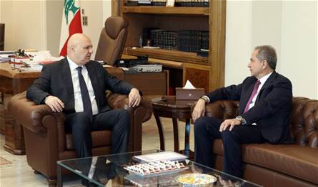 الرئيس عون بحث وصدي في الربط الكهربائي واستيراد الغاز