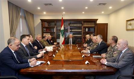 الرئيس عون: للتشدد في تطبيق التدابير التي اتخذها مجلس الوزراء في بيروت