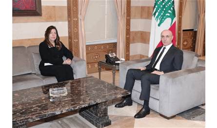 الحجار بحث ملفات مشتركة مع بيرقداريان ولحود