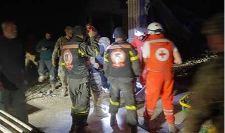 الدفاع المدني يعلن انتشال جثمان الصحافية آمال خليل