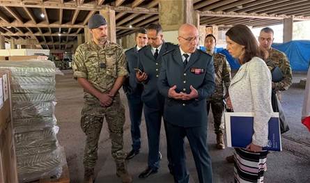 مساعدات بريطانية عاجلة لعائلات الجيش النازحة