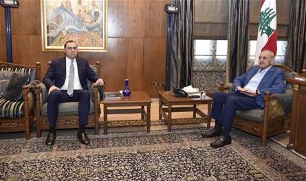 الرئيس بري يستعرض المستجدات الميدانية والأمنية مع مدير المخابرات