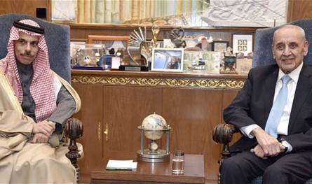 بري بحث مع بن فرحان تطورات لبنان وثمّن دور السعودية في وقف العدوان