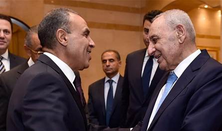 الأوضاع في لبنان والمنطقة بين بري وبدر العاطي