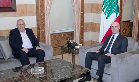 الحجار يبحث مع عبود شؤون العاصمة وتأمين احتياجات النازحين