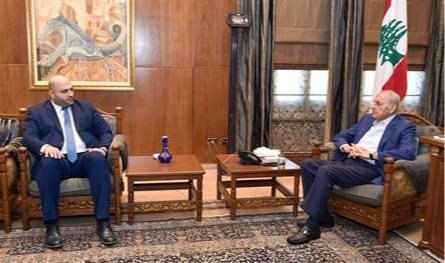 بري تابع تطورات الاوضاع العامة وآخر المستجدات السياسية والميدانية خلال لقائه وزيري الصحة والعدل