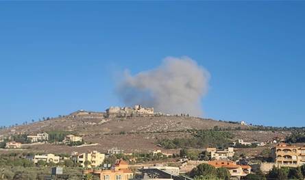 قصف مدفعي على زوطر الشرقية وميفدون وغارة في منطقة جزين