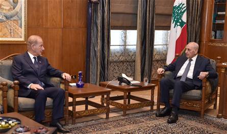 بري تابع تطورات الأوضاع في لبنان والمنطقة والمستجدات خلال لقائه السفير الأميركي