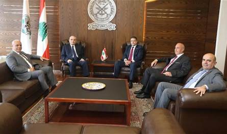 لبنان – وبحث المنسي خطط تطوير مرفأ بيروت مع مروان النافي