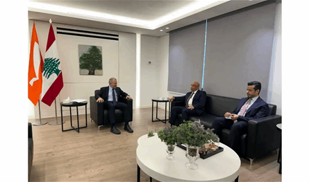 باسيل استقبل سفير الكويت