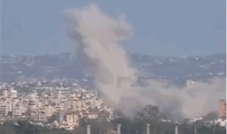 بالفيديو... غارة قرب المستشفى الإيطاليّ في الحوش