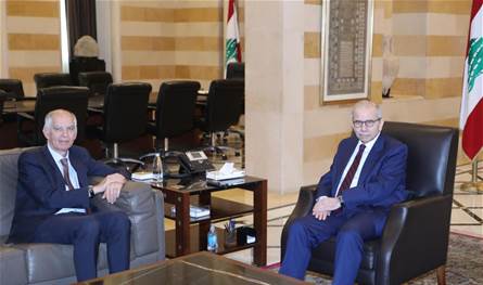 لبنان – سلام بحث مع السفير الفرنسي فترة ما بعد اليونيفيل. الإصلاحات المالية والاقتصادية
