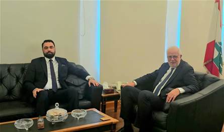 وزير العدل التقى القائم بأعمال سفارة الجمهورية العربية السورية في لبنان