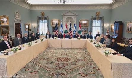 اعلان مفاوضات واشنطن : يُشترط لبدء سريان وقف إطلاق النار التوقف الكامل لنيران حزب الله وإخلاء جميع عناصره من جنوب الليطاني