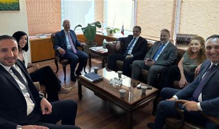مجلس إدارة "ايدال" زار الوزيرين مكي والبساط