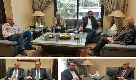 لقاء حردان وحجازي: الأولوية لوقف العدوان ودعم المه
