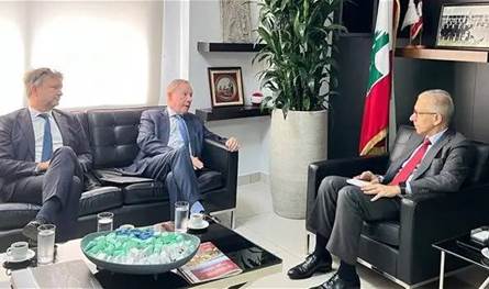 البساط بحث مع مستشار المبعوث الفرنسي مسار المفاوضات مع صندوق